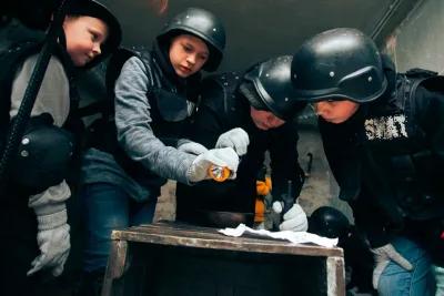 Побег из Алькатраса. Kids poster4